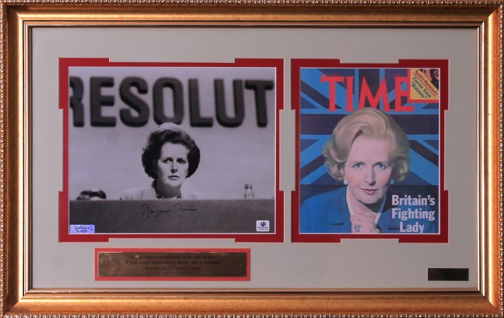 За скільки можна продати автограф Маргарет Тетчер?